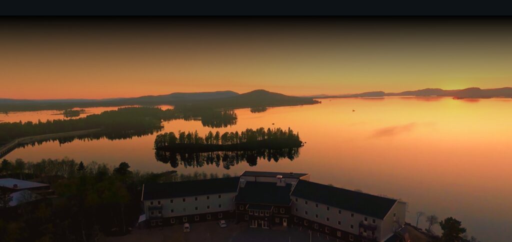 Hornavan Hotell in Arjeplog, Sweden